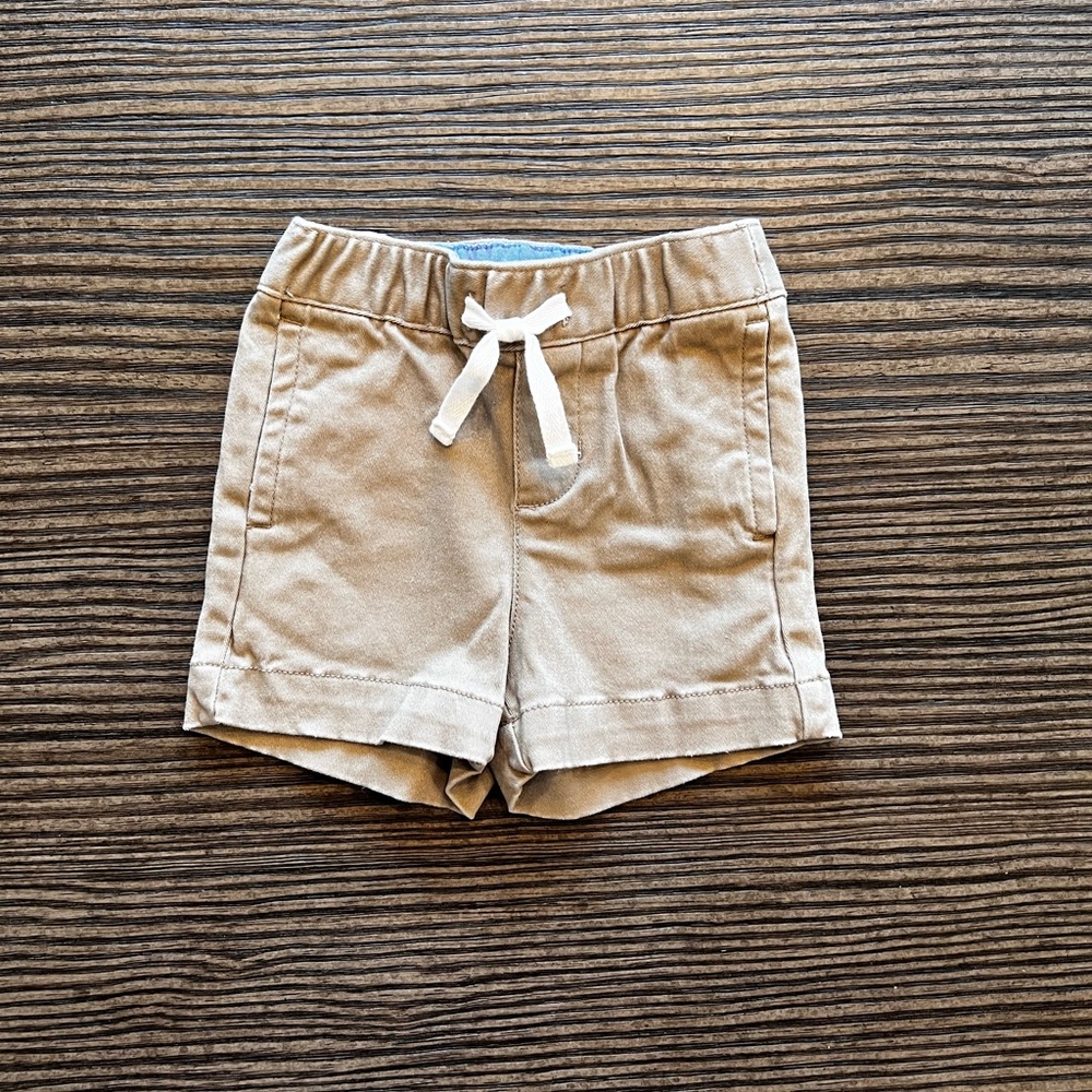 Janie and Jack Khaki Shorts 3-6 months